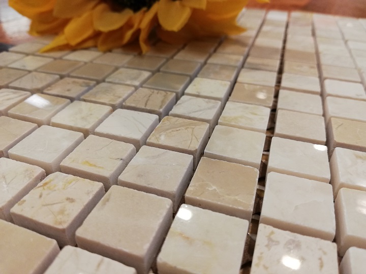 mosaico crema marfil