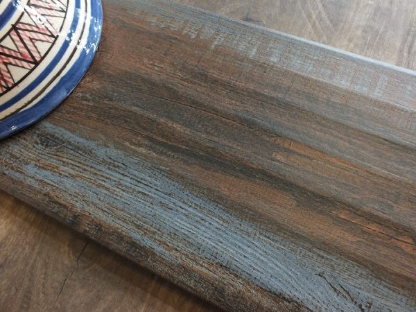Gres porcellanato effetto legno Blu Mediterraneo