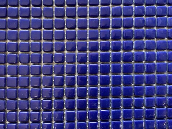Mosaico in pasta di vetro Blu