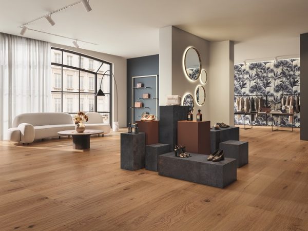 Gres effetto legno Rovere Intenso