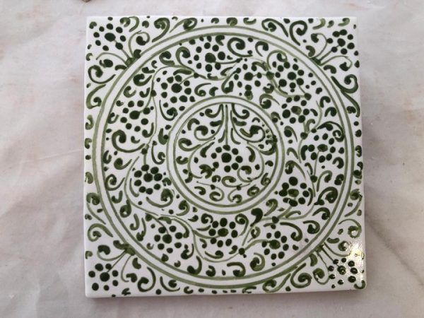 ceramica Montelupo verde
