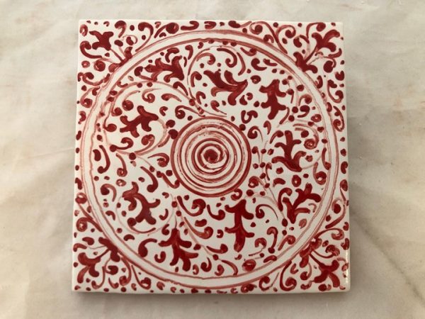 ceramica rossa Montelupo