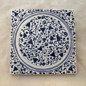 ceramiche Montelupo blu