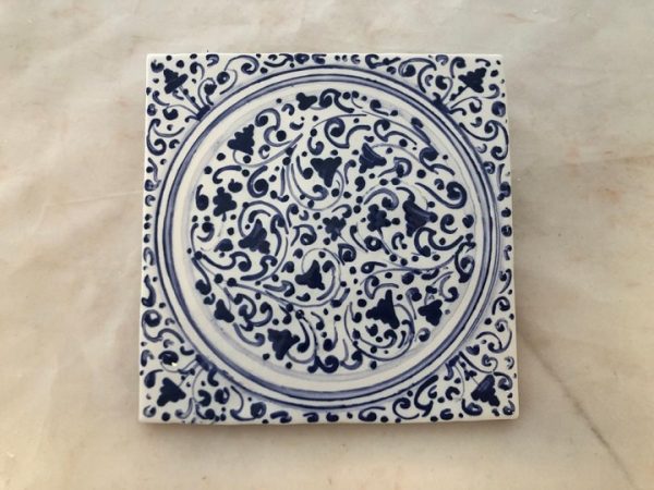 ceramiche Montelupo blu