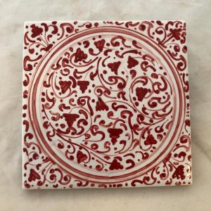 ceramiche Montelupo rosse