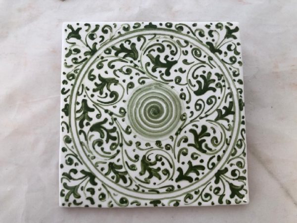 ceramiche Montelupo verdi