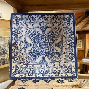 mattonella ceramica blu cobalto