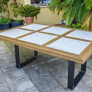 Teak e marmo