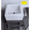 Lavabo quadrato bagno