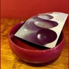 Lavabo da appoggio river ruby bordeaux