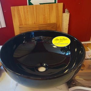 Lavabo da appoggio sky black