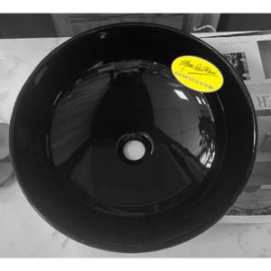 Lavabo da appoggio sky black