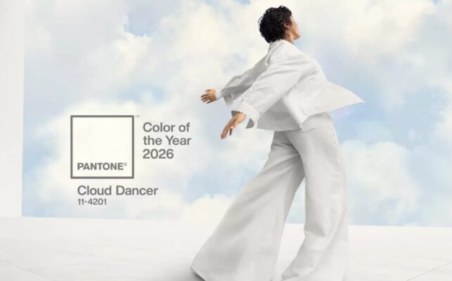 pantone cloud dancer