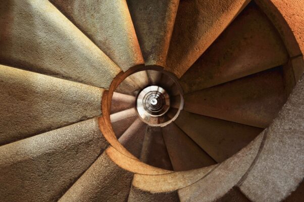 architettura spirale scala