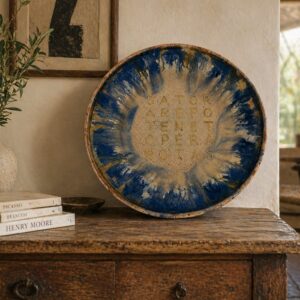Piatto decorativo sator