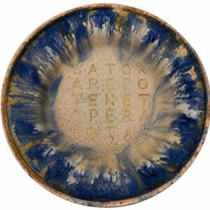 Piatto in ceramica decorativo