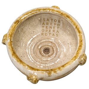 ciotola sator ceramica