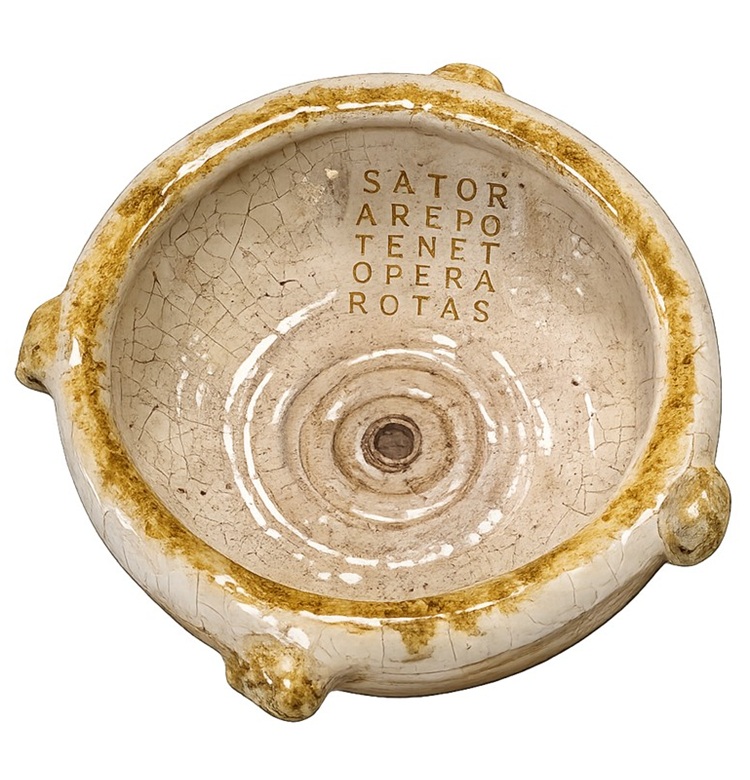 ciotola sator ceramica