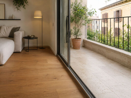 abbinamento parquet esterno interno